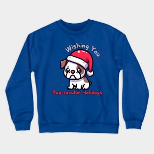 Pugmas Dog Christmas Crewneck Sweatshirt